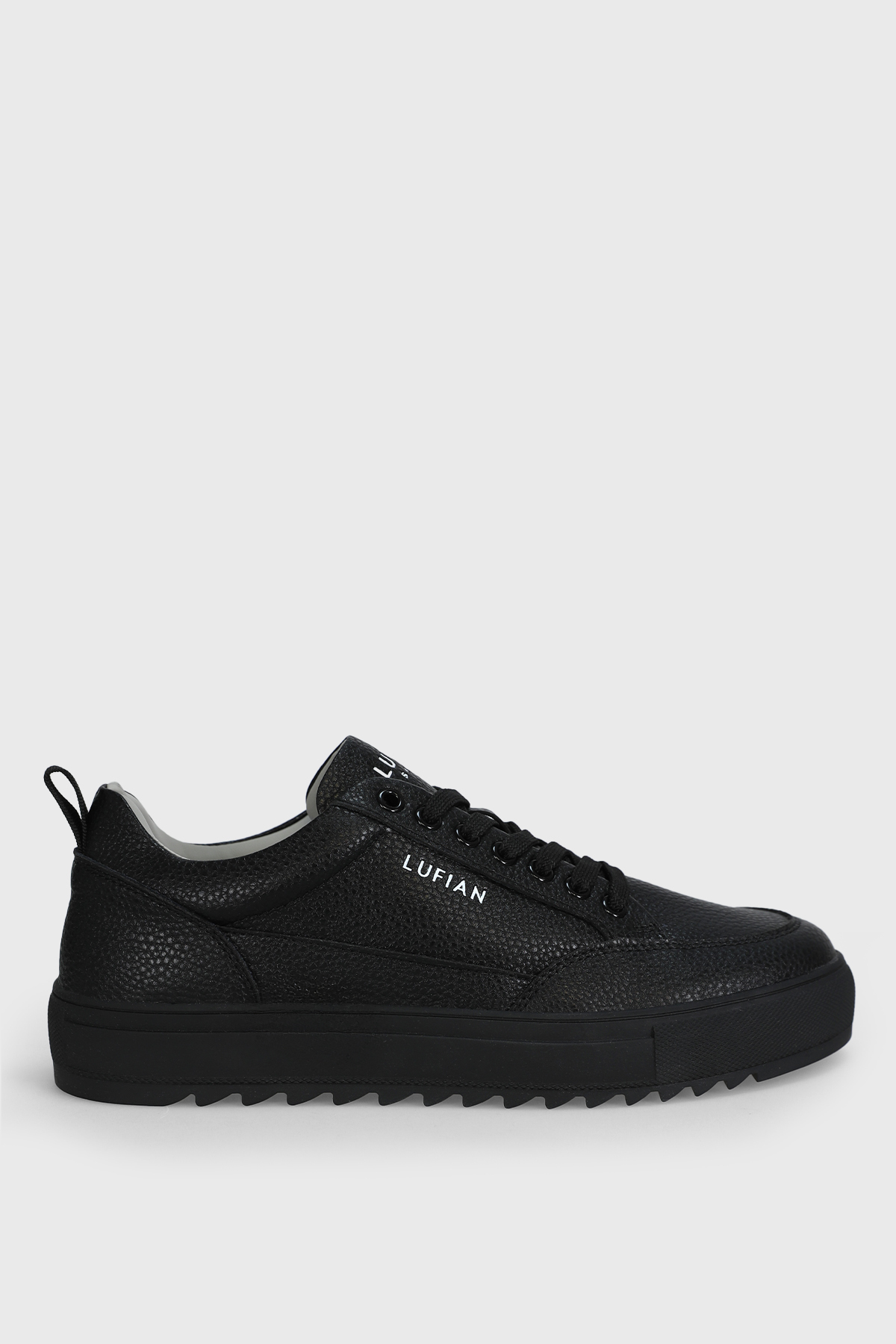 Phılıp Erkek Deri Sneaker Ayakkabı Siyah - Lufian
