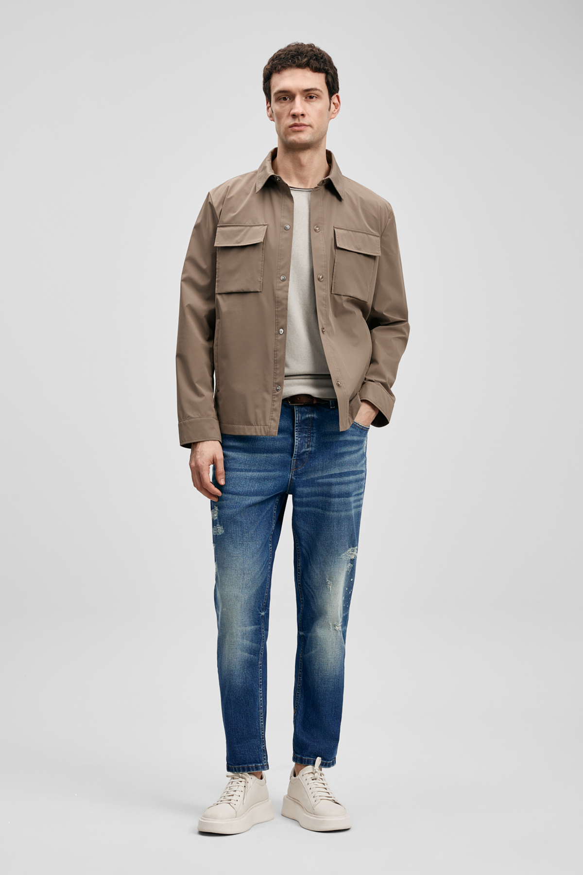 Phılıp Smart Jean Erkek Pantolon Straight Fit İndigo - LUFIAN