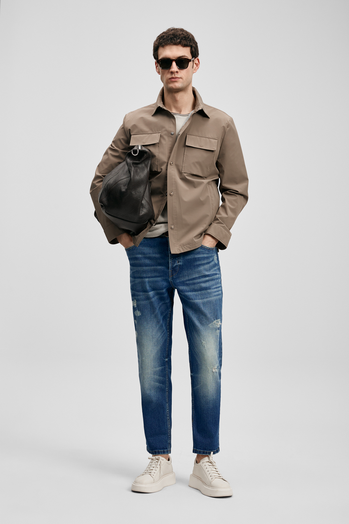 Phılıp Smart Jean Erkek Pantolon Straight Fit İndigo - LUFIAN