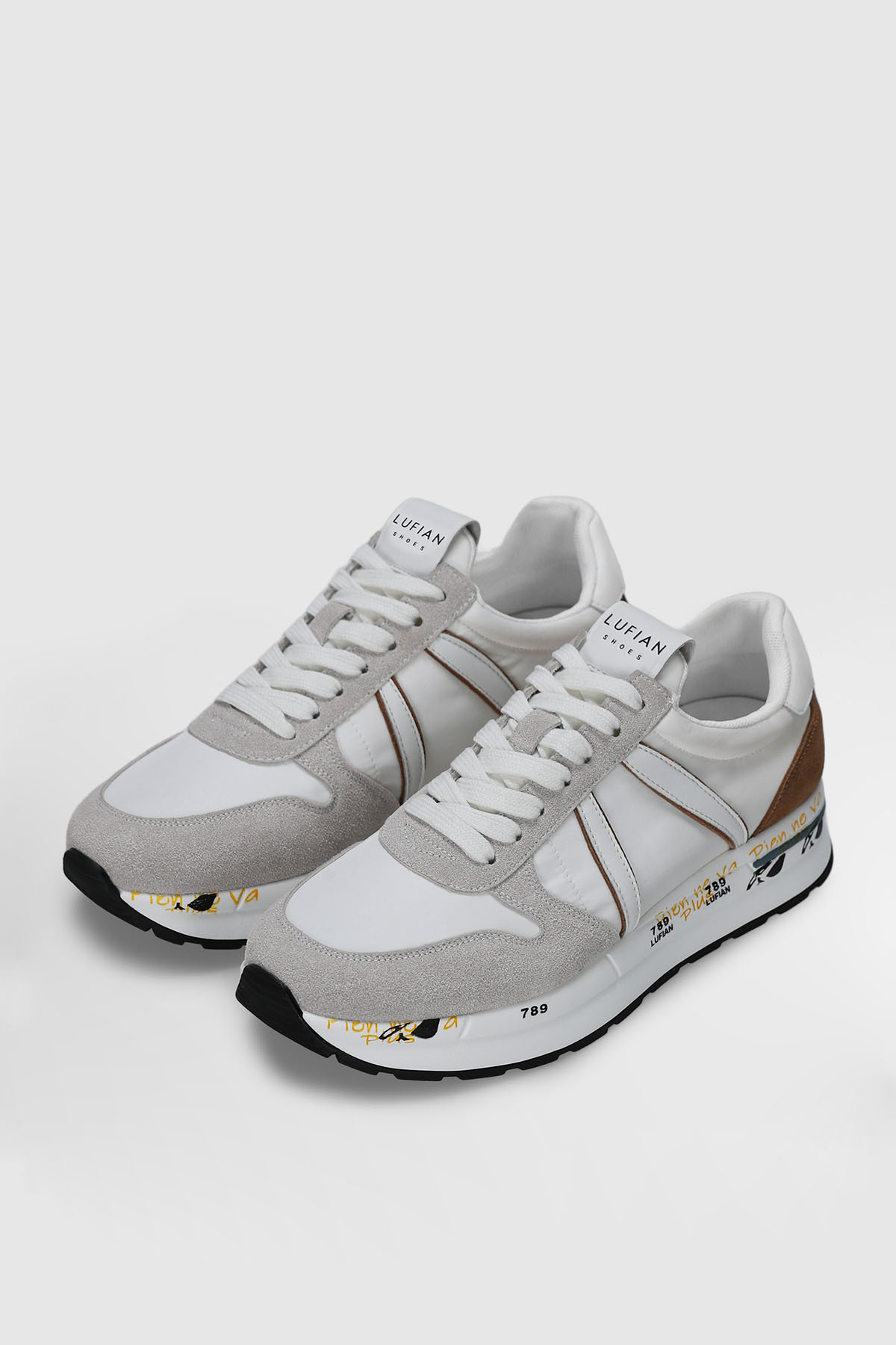 Rex Erkek Sneaker Ayakkabı Beyaz - LUFIAN