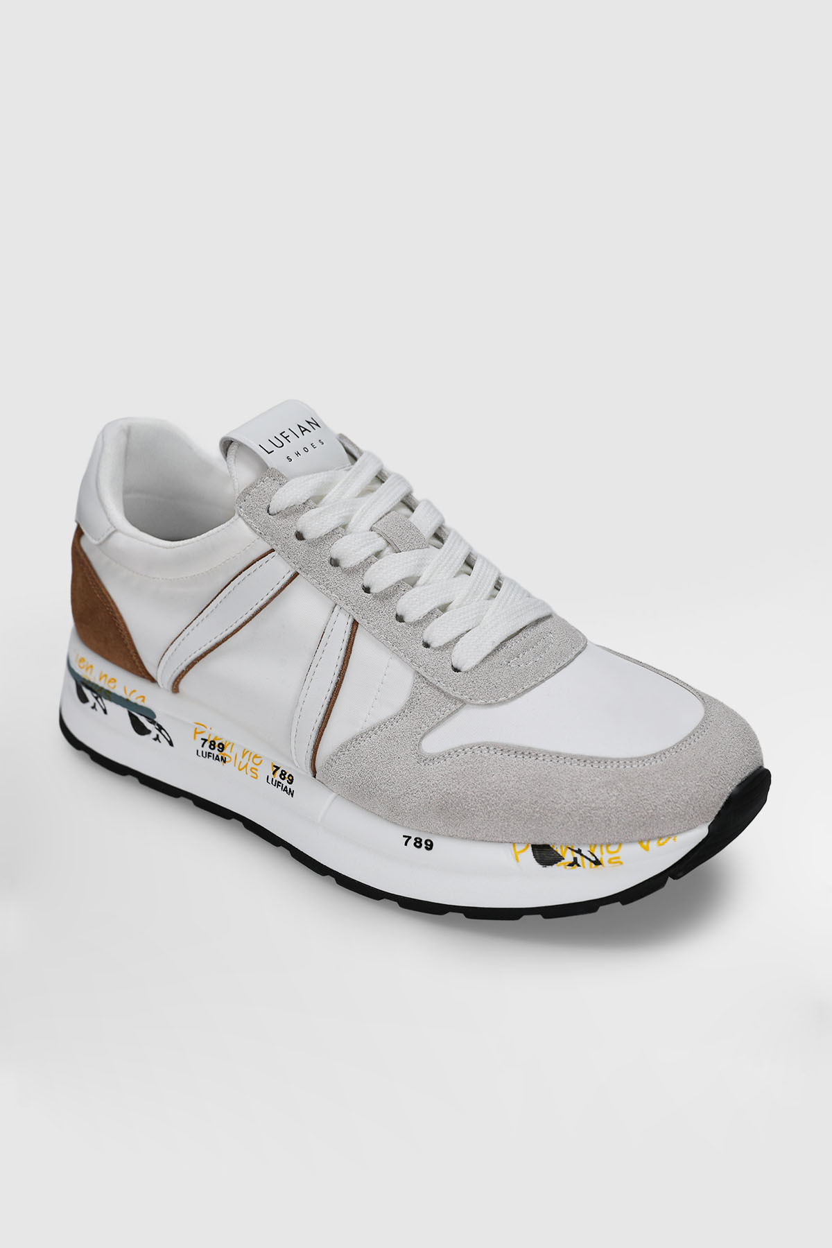 Rex Erkek Sneaker Ayakkabı Beyaz - LUFIAN