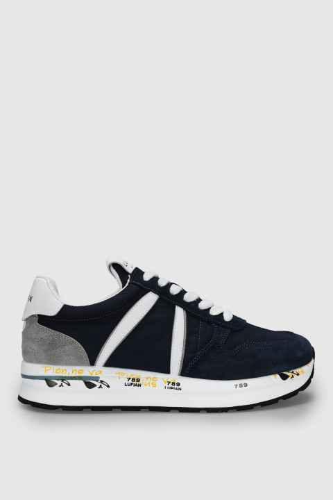 Rex Erkek Sneaker Ayakkabı Lacivert - LUFIAN