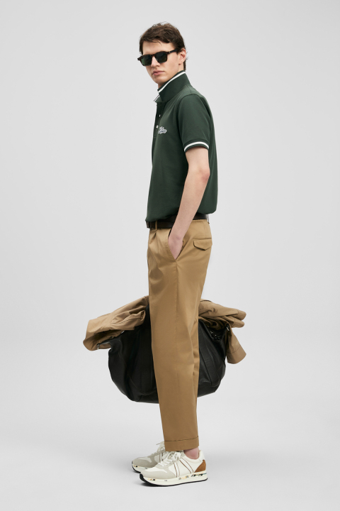 Smart Mens Chino Pants Slım Fıt Beıge - LUFIAN