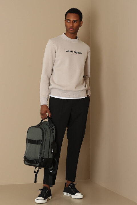 Rudolf Jogger Pantolon Tailored Fit Siyah - LUFIAN