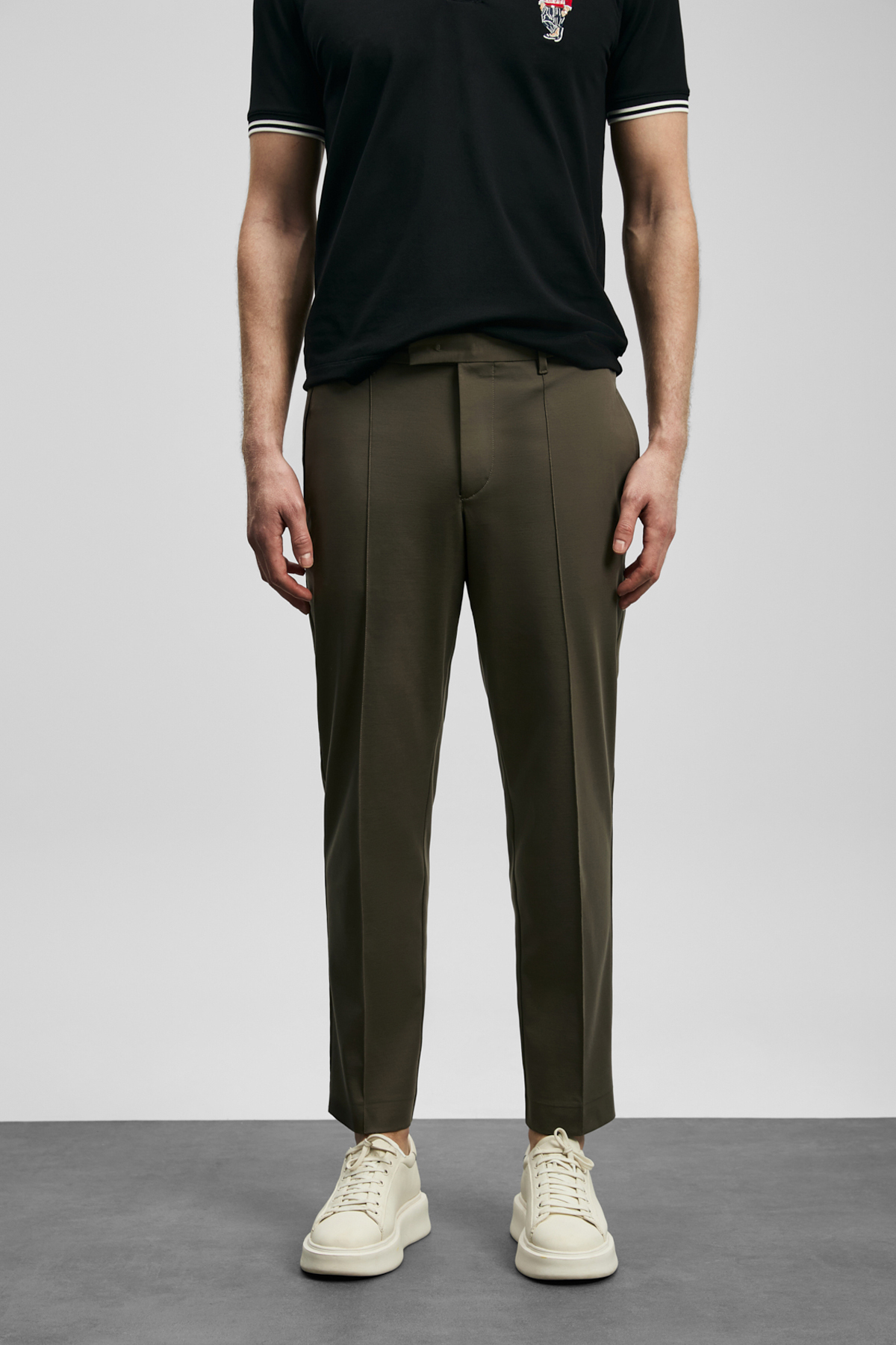 Sam Smart Erkek Chino Pantolon Slim Fit Toprak - Lufian