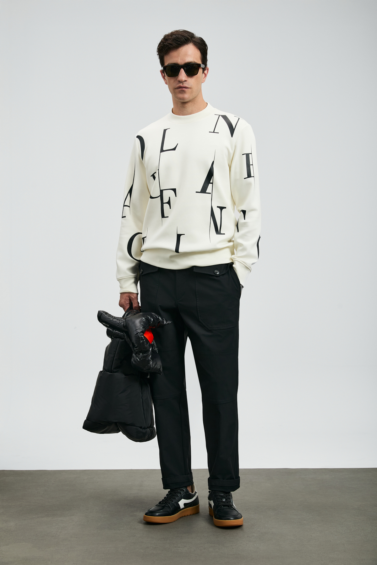 Tıffany Erkek Sweatshirt Kırık Beyaz - Lufian (1)