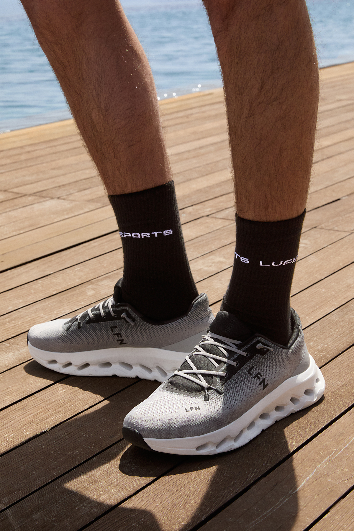 Troy Erkek Sneaker Ayakkabı Gri - Lufian (1)