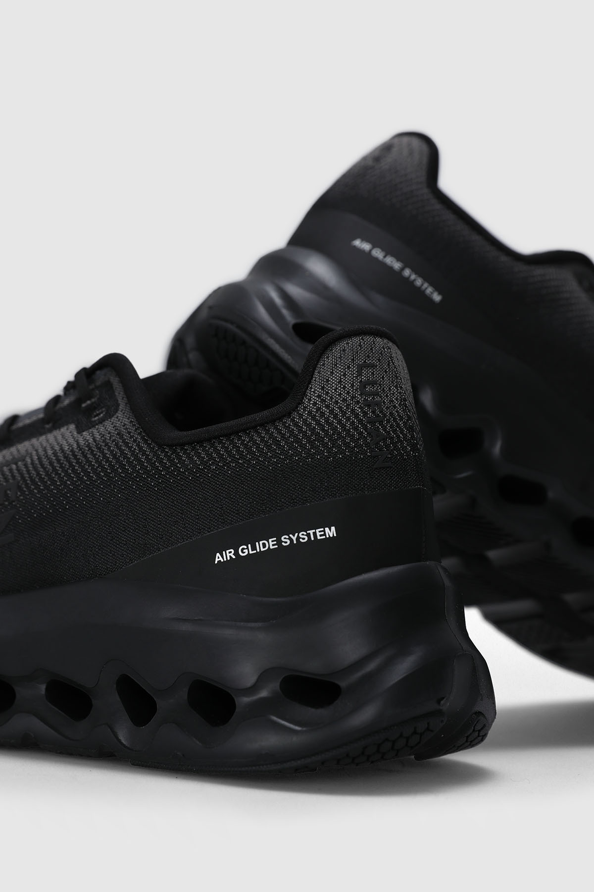Troy Erkek Sneaker Ayakkabı Siyah - LUFIAN