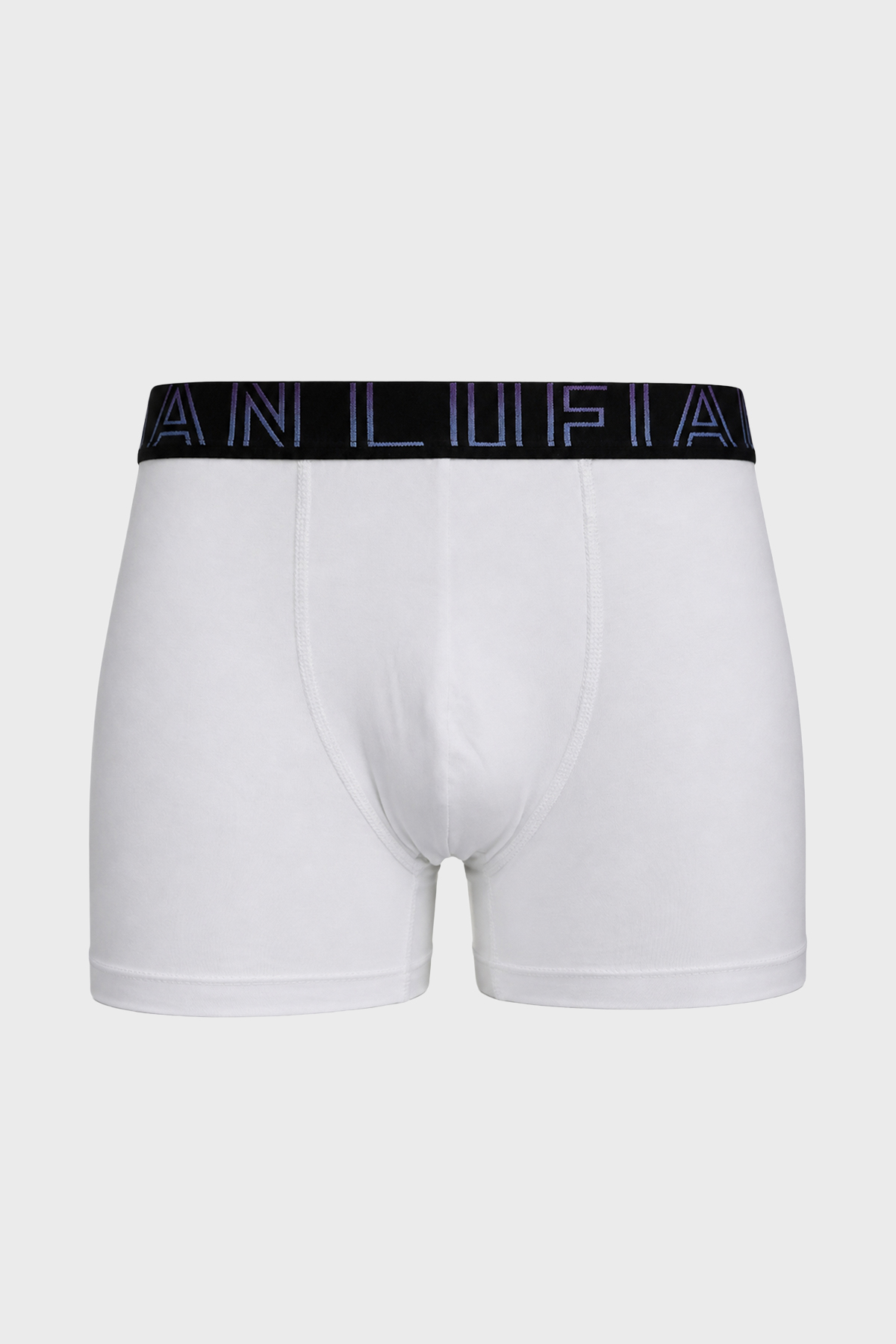 Zeg Erkek Pamuklu Boxer Beyaz - LUFIAN